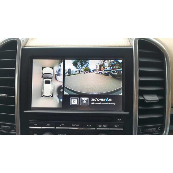 Camera 360 độ Omnivue cho xe Porsche Cayenne