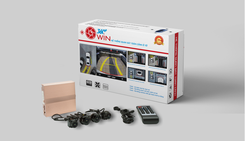 Camera 360 độ Owin cho xe Mercedes E400