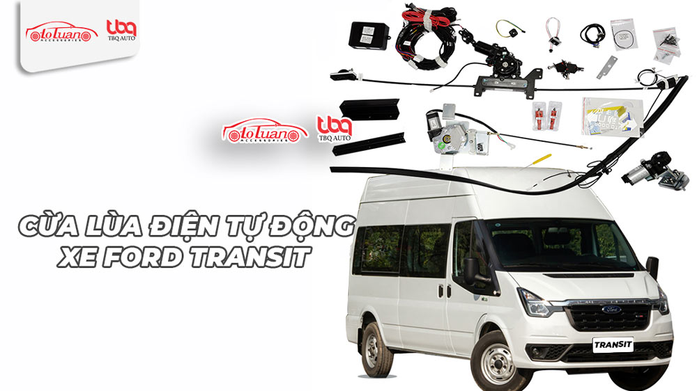 Cửa lùa tự động ô tô Ford transit