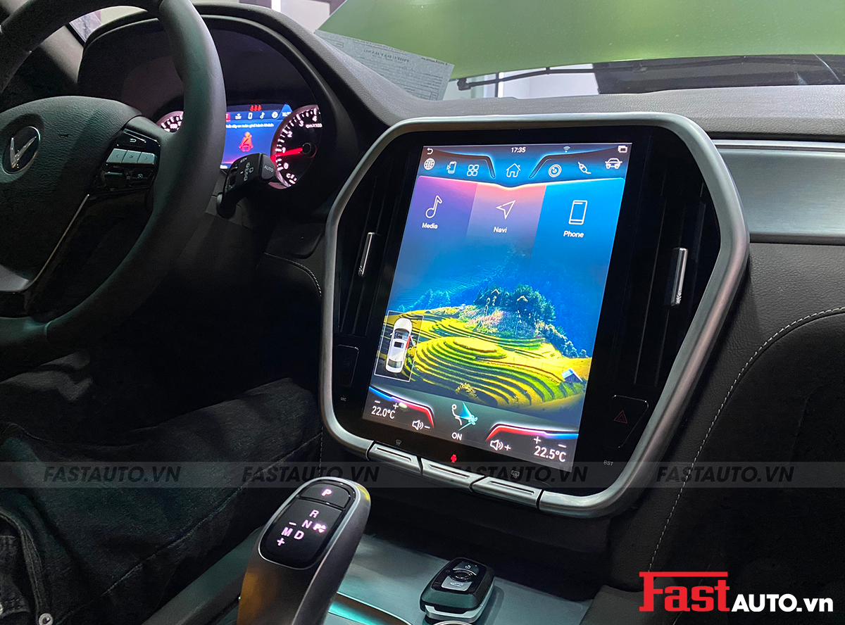 Đầu màn hình DVD ô tô cho xe Vinfast Lux SA2 0 Turbo