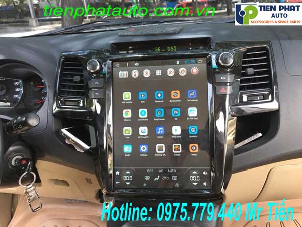 Đầu màn hình DVD ô tô Tesla xe Toyata Fortune