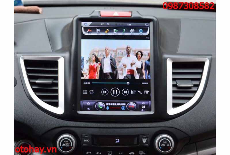 Đầu màn hình ô tô Tesla cho Honda Crv